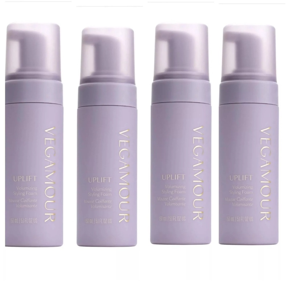4 Vegamour UPLIFT Volumizing Styling Foam for Fine Flat &Thinning Hair up lift